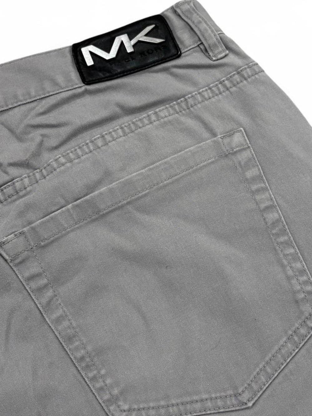 Michael Kors grey stretch chino straight leg jeans
